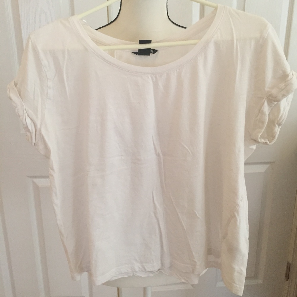 H&M White Tee